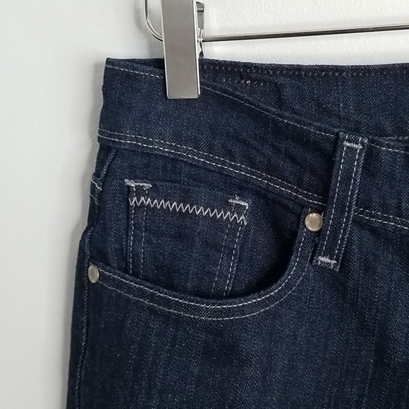 Levi's 515 dark blue boot cut jeans size 6 - Picture 5 of 9